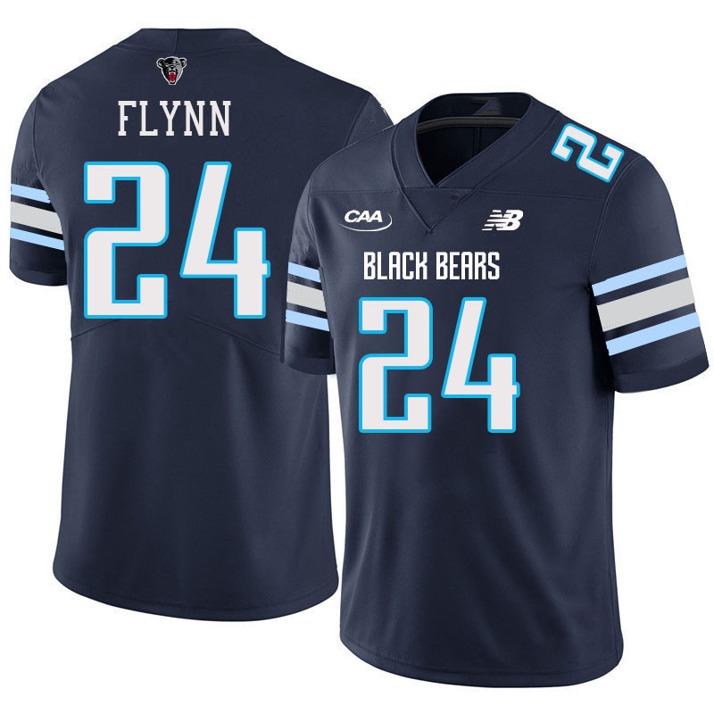 Maine Black Bears #24 Mike Flynn College Football Jerseys,Uniforms-Navy